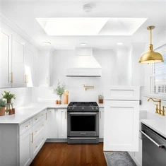 Armoires de cuisine glacée